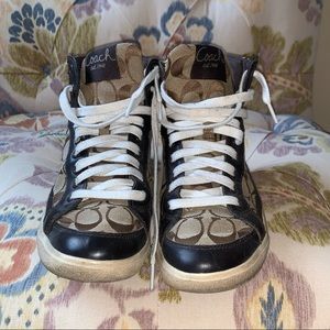 Coach shoes - gently worn size 8